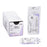 Coated Vicryl - Suture with Needle Absorbable Coated Violet Suture Braided Polyglactin 910 Size 6 - 0 18 Inch Suture Double-Armed 8 mm Length 1/4 Circle Spatula Needle - J570G
