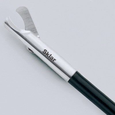 Sklar Sklartech 5000 Hook Scissors SklarTech 5000 33 cm OR Grade Stainless Steel NonSterile XC Handle Curved Blunt / Blunt - 31-9016