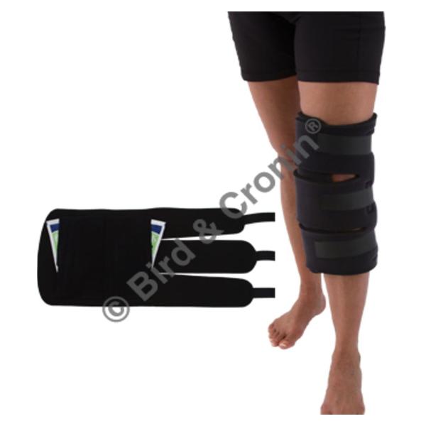 Bird & Cronin Wrap Arthroscopic B-Cool Knee Blue Universal Ea - 8142638