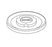 Culinary Depot Inc Dinex Lids Translucent Disposable Plastic Fits 8 oz. Mug & 5oz. Bowl - DX30008714