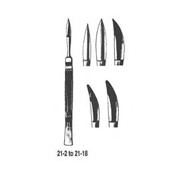 Miltex-Integra Knife Nasal Joseph 6" Double Edge Stainless Steel Ea - 21-4