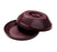 Dinex - Insulated Dome Cranberry Red Reusable Plastic Fits 9 Inch Base - DX440061
