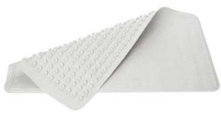 Saalfeld Redistribution Rubbermaid Safti-Grip Bath Mat Synthetic Rubber 22-1/4 L X 22-1/4 W Inch - 1982727