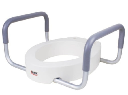 Apex-Carex Healthcare Carex Raised Toilet Seat 3-1/2 Inch Height White - B31600