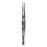 Miltex-Integra Forcep Tissue Semken 5" Straight 2X3 Teeth Stainless Steel Ea - 6-108