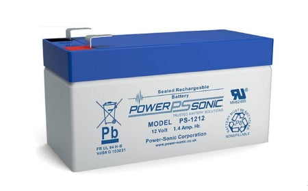 Power-Sonic - Sealed Lead Acid Battery Pack 12V Rechargeable 1 Pack - 0003753