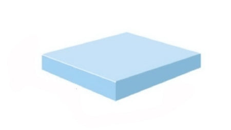 Alimed AliMed Positioning Wedge 7 W X 10 D X 2 H Inch Vinyl Freestanding - 9-675
