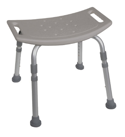 Fabrication Enterprises Fabrication Enterprises Knocked Down Bath Bench Without Arms Aluminum Frame Without Backrest 15-3/4 to 19-3/4 Inch Height - 43-2402