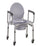 Fabrication Enterprises - Commode Chair Drop Arm Steel Frame - 43-2350
