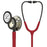 3M Littmann - Classic Stethoscope Burgundy 1-Tube 27 Inch Tube Double-Sided Chestpiece - 5864
