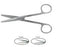 BR Surgical Dissecting Scissors Mayo 5-1/2 Inch Length Stainless Steel Straight - BR08-16014-L