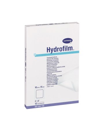 Hydrofilm - Transparent Film Dressing Rectangle 4 X 6 Inch 4 Tab Delivery Without Label Sterile - 685759