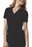 Kinetic Manufacturing Group Cherokee Scrub Shirt Small Black 3 Pockets Short Sleeves Female - 4710-S