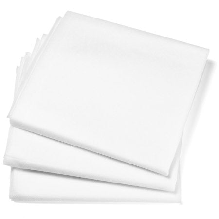 The Systems Group - Message Table Sheet Set Flat Sheet 36 X 72 Inch White Disposable - SPA-71