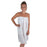 The Systems Group Patient Exam Gown One Size Fits Most Female NonSterile White - SPA-32