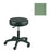 Winco Mfg, Stool Task Moss Green 2" Casters Backless 5 Leg Ea - 4300-04