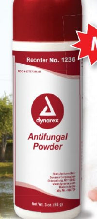 Dynarex Dynarex Antifungal 2% Strength Powder 3 oz. Shaker Bottle - 1236