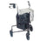 Fabrication Enterprises - 3 Wheel Rollator Blue Adjustable Height / Lightweight / Folding Aluminum Frame - 43-2160