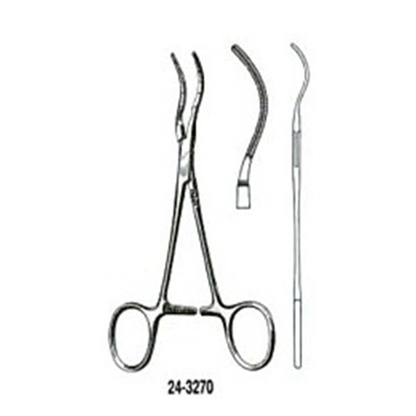 Miltex-Integra Clamp Cooley 5-1/2" Spoon Shaped Stainless Steel Ea - 24-3270
