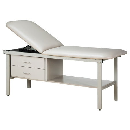 Clinton Industries Model 3010 Alpha Series Treatment Table with Drawer Adjustable 450 Lbs. - 3013-27