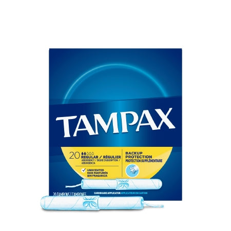 The Palm Tree Group Tampax Tampon Regular Absorbency Cardboard Applicator - 7301021409