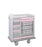 Waterloo Industries - Medication Cart Heavy-Duty Steel 23 X 39 X 46 Inch Gray 30 Inch Full Size, Pull-out Shelf - MTK1-4B771-33FTF6