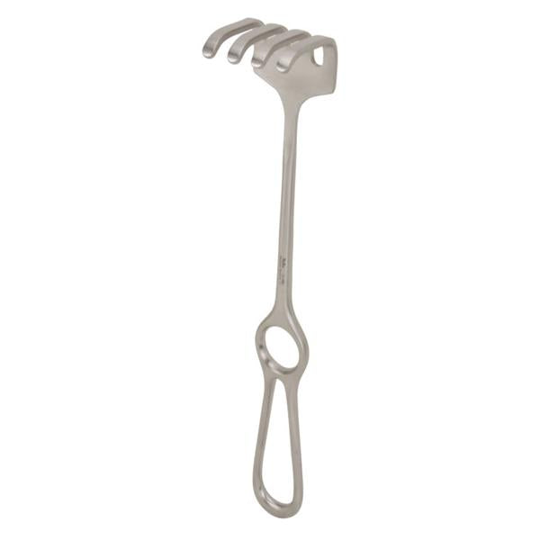 Miltex-Integra Retractor Israel 9" Blunt 4 Prong 1-1/2X1-5/8" Stainless Steel Ea - 11-350