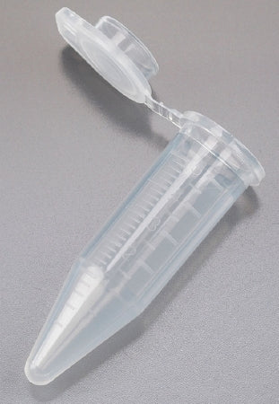 Globe Scientific Diamond Midi Microcentrifuge Tube Conical Bottom Plain 5 mL Without Color Coding Snap Cap Polypropylene Tube - 111578
