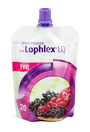 Nutricia North America TYR Lophlex LQ Tyrosinemia Oral Supplement Mixed Berry Flavor 125 mL Individual Packet Ready to Use - 82113