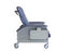 Lumex Clinical Care 577RG - Recliner Chair Berry Patriot Plus Fabric 4 Tente Swivel Casters, Left and Right Rear Top-locking Casters, Wheel Lock on Right Rear Casters - FR577RG8615