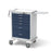 Waterloo Industries - Anesthesia Cart Steel 24.5 X 29 X 43.5 Inch Light Gray/Dark Blue 16.5 X 22 Inch, (4) 3 Inch, (1) 6 Inch, (1) 9 Inch Drawers - UTGSU-333369-DKB