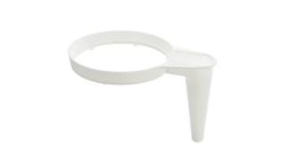 Saalfeld Redistribution Dart Pitcher Handle White, Polystyrene -
