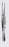 Aesculap Splinter Forceps 3-1/2 Inch Curved - BD311R