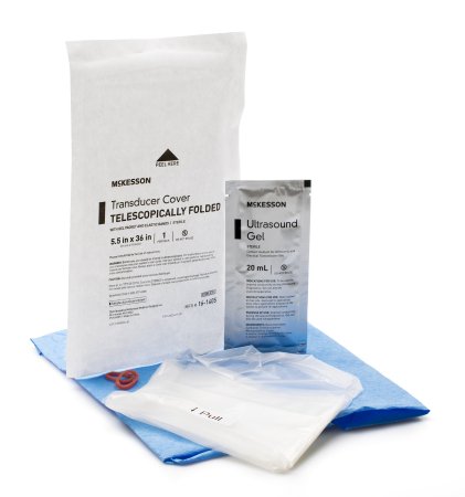 McKesson McKesson Transducer Cover 5.5 X 36 Inch Polyurethane Sterile For Transducer - Vaginal / Rectal - 16-1405