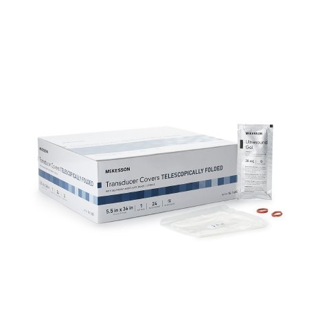 McKesson - Ultrasound Transducer Cover Kit 5-1/2 X 36 Inch Polyurethane Sterile For use with Ultrasound External Probe - 16-1405