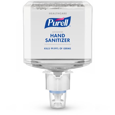 Gojo Hand Sanitizer Purell Healthcare Advanced 1,200 Ml Ethyl Alcohol Foaming Dispenser Refill Bottle - 5053-02