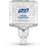 GOJO Purell Healthcare Advanced Hand Sanitizer 1,200 mL Ethyl Alcohol Gel Dispenser Refill Bottle - 5063-02