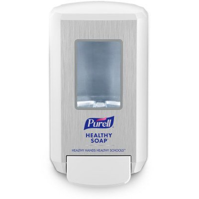 Purell CS4 - Soap Dispenser White ABS Plastic Manual Push 1250 mL Wall Mount - 5130-01