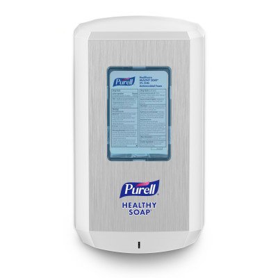 Purell CS6 - Soap Dispenser White ABS Plastic Automatic 1200 mL Wall Mount - Gojo - 6530-01