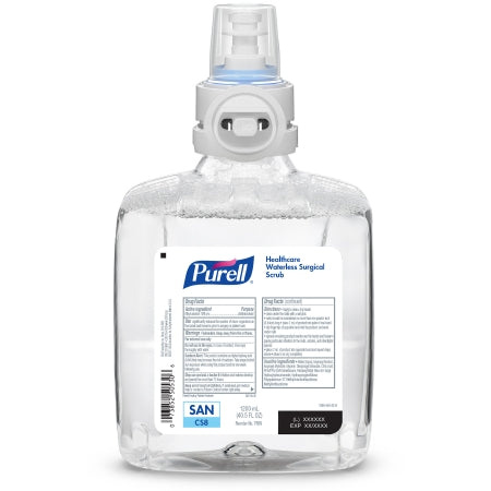 GOJO Purell Surgical Scrub 1200 mL Dispenser Refill Bottle Ethyl Alcohol - 7869-02