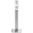 GOJO Purell Messenger ES6 Hand Sanitizer Dispenser White ABS Plastic Automatic 1200 mL Floor Mount - 7306-DS-MPL