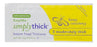 Simply Thick SimplyThickEasy Mix Food and Beverage Thickener 12 gram Individual Packet Unflavored Gel Honey Consistency - STIND100L3