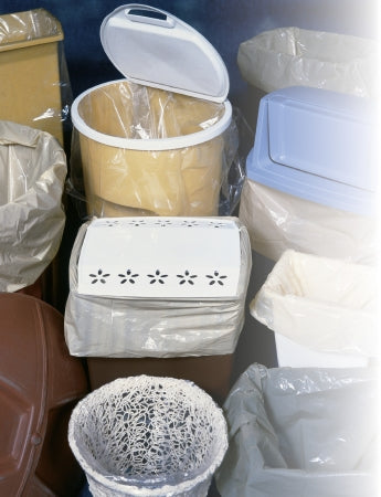 LK - Trash Bag 55 gal. Clear LLDPE 1 mil 38 X 58 Inch Star Seal Bottom Flat Pack - ALL61CX