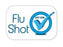 Precision Dynamics Pre-Printed Label Anesthesia Label Flu Shot White 1/2 X 3/4 Inch - 59709385