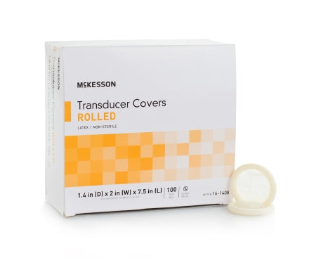 McKesson McKesson Transducer Cover 2 X 7.5 Inch Latex Non-Sterile For Transducer - Vaginal / Rectal - 16-1408
