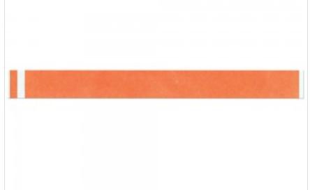 Short Stay - Identification Wristband with Shield Write On Band Adhesive Closure Without Legend - 3005-17-PDR