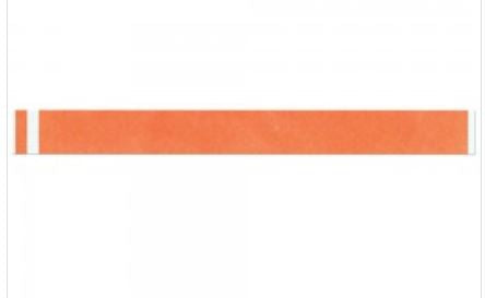Precision Dynamics Short Stay Identification Band Write On Wristband Adhesive Closure Without Legend - 3000-11-PDR