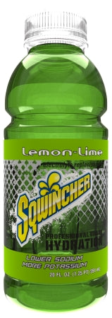 Kent Precision Foods Sqwincher Electrolyte Replenishment Drink Lemon-Lime Flavor 20 oz. - X377-MB600