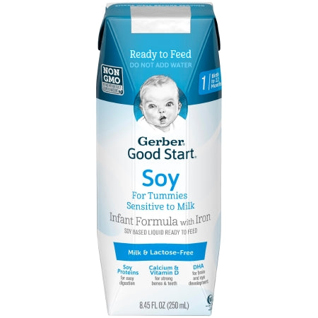 Nestle Healthcare Nutrition GerberGood StartSoy Infant Formula 8.45 oz. Carton Ready to Use - 5000035358