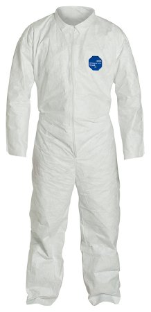 DuPont Tyvek - Coverall Large White Disposable NonSterile - S-13894B-L